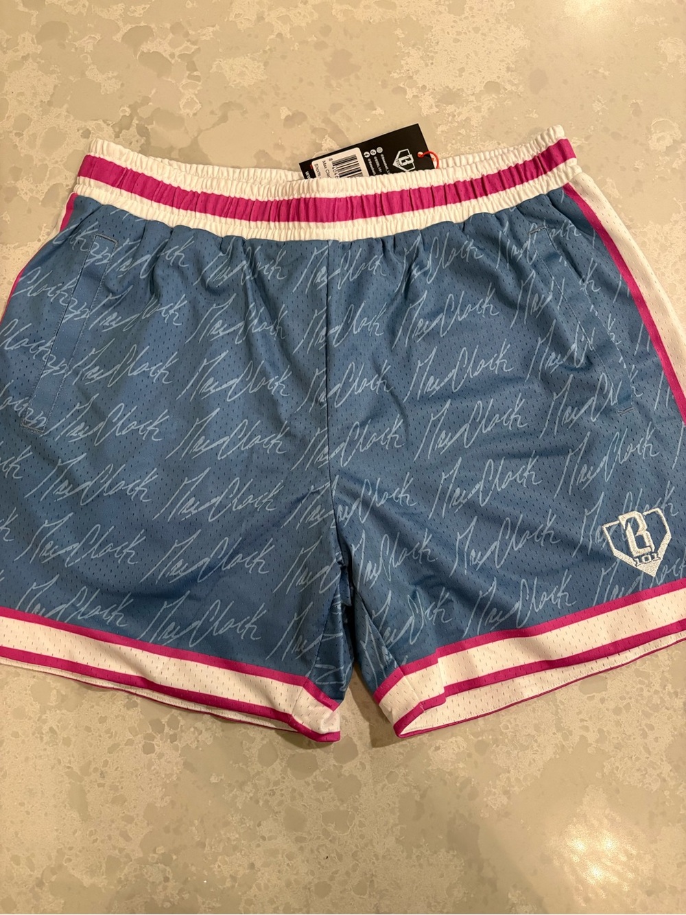 Baseball Lifestyle 101 Adult Medium Shorts NWT